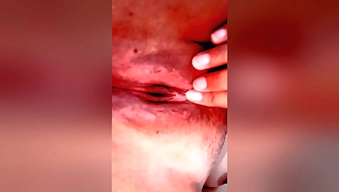 Sexy solo female fisting pussy and taking pantie off