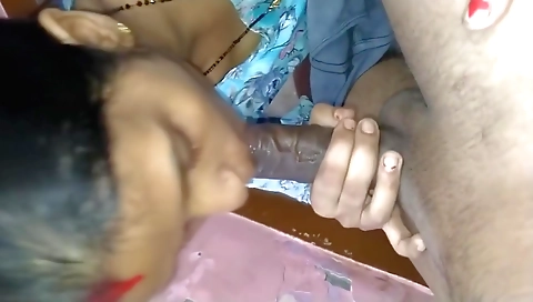 Indian girl getting her gift and helping a stranger