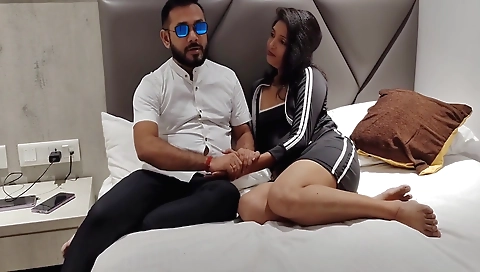 Indian beaut is fucked by her boyfriend's secretary
