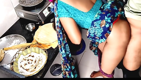 Indian desi wife 18-year-old husband is doing cowgirl with her wife
