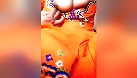 I am stretching and making a solo amateur sex video