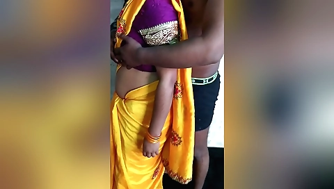 Indian amateur brunette girl enjoys sex with her friend
