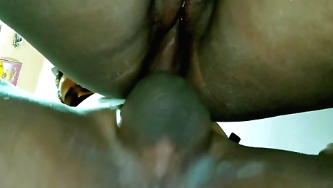 Big ass brunette video with a sexy mouth and some moans