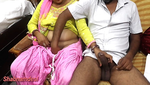 Indian girl getting her big boobs and pussy pounded