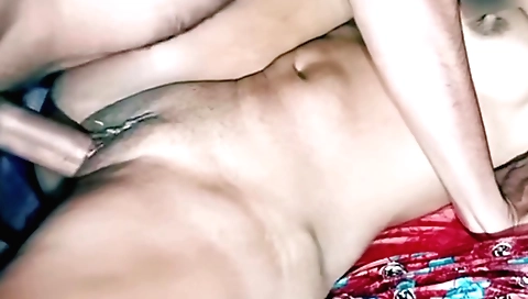 Indian girl is having a hot bhabhish with her boyfriend