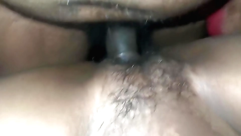 Indian sex video filmed by the hairy wife and her husband
