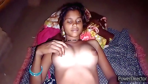 Indian amateur gives a great blowjob and gets anal plugged