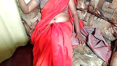 Indian solo chick in bikini dress doing a solo vid
