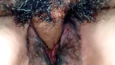Hairy girl with big ass in black dress 18+ amateur
