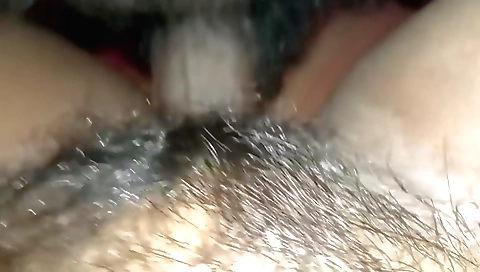 Amateurs fetish movie with hairy hairy couple sexed and cummed on