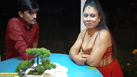 Amateur Indian bhabhi makes it with my thick stick