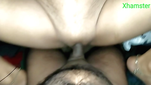 Indian mom with big breasts riding stepson's big dick