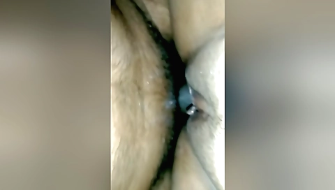 Indian girl sucks hard cock in her mouth in her home