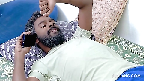 Indian sex slut is having a good fuck with her partner