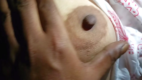 Indian whore fucks on top on her husband and cums on top