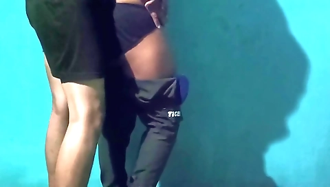 Indian wife with a big booty fucks in all positions