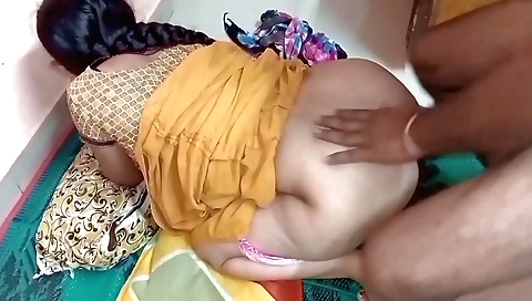 Indian couple enjoys some fun threesome in the bedroom