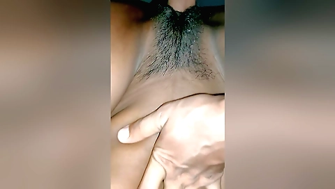 Indian hairy bhabhi cheating with her husband and fucked