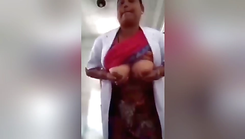 Bhabhi is wearing a sexy bikini and showing off her ass