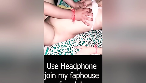 A couple have sex in a bedroom in this romantic hd video