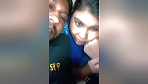 Indian brunette fucked while playing in her bedroom