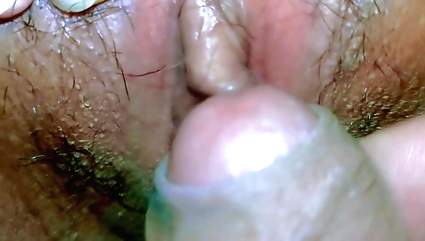 hairy indian stepdaughter shows off her hairy cunt