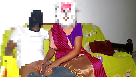 A teacher gives a handjob to a student on a webcam