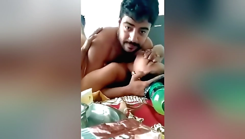 Indian girl with a great ass is having a great day with her man