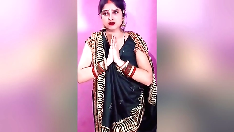 Indian girl rides stepbrother's cock in homemade porn