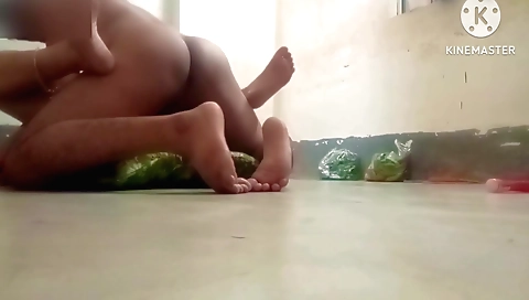 Indian big boobs girl in a sexy bikini and big cock