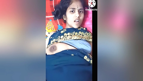 Indian dance girl with big tits moves wild in the studio