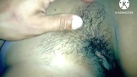Indian stepsisters shaved pussy on homemade pov video