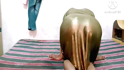 Indian solo female video with stepdad and stepsister
