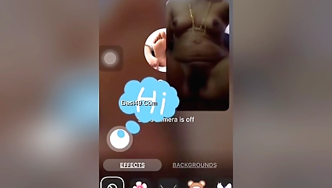 Busty indian chick is showing her hairy pussy on cam
