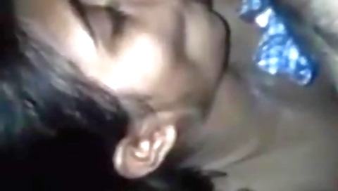 Small tit brunette gets a facial from her stepbrother